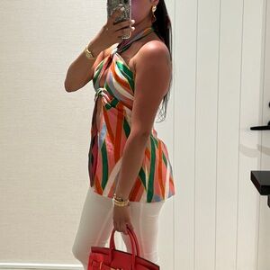 NWT Cult Gaia Lainie Halter Top